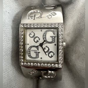 Guess watch silver